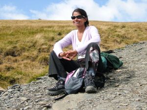 Dr Reena Kumari in the Lake District