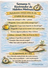 Self Mastery Week 1 Portuguese