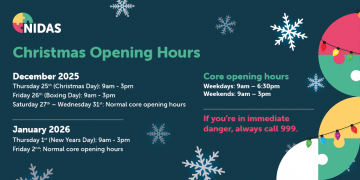 NIDAS Christmas Opening Times